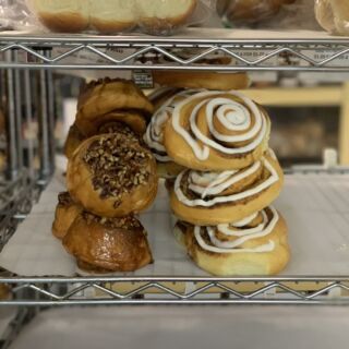 Vacations call for sticky buns and cinnamon rolls! 

Open 7am-2pm, Tuesday through Sunday.